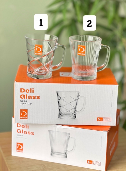 لیوان طرح دار دلی پک ۶ عددی (7439)