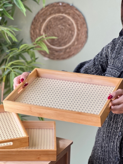 سینی کف توری سایز متوسط(7226)