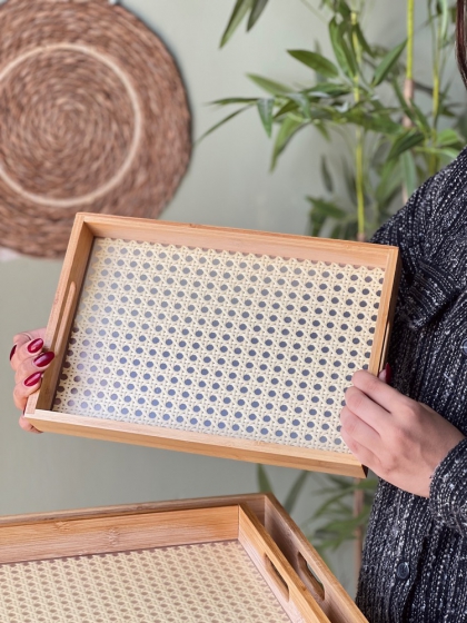 سینی کف توری سایز کوچک(7227)