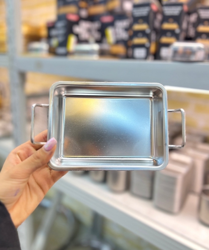 ظرف سرو کوچک استیل(7112)