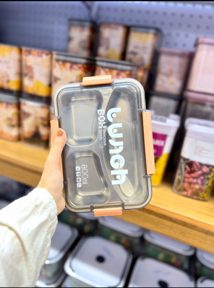 ظرف غذای استیل 3قسمتی (5302)