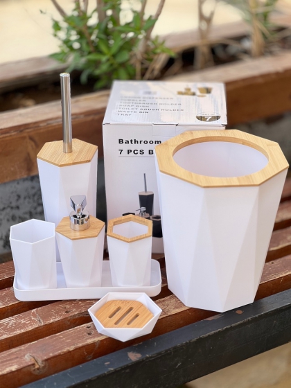 ست بهداشتی7تیکه چند ضلعی(7485)