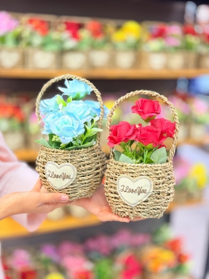 سبد گل دسته دار(5745)