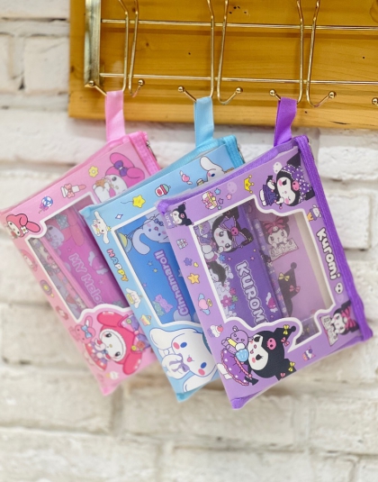 پک لوازم تحریر کرومی(7549)