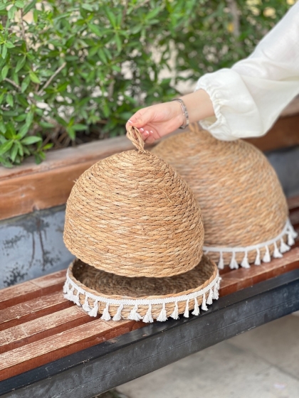 درپوش حصیری سایزمتوسط(5774)