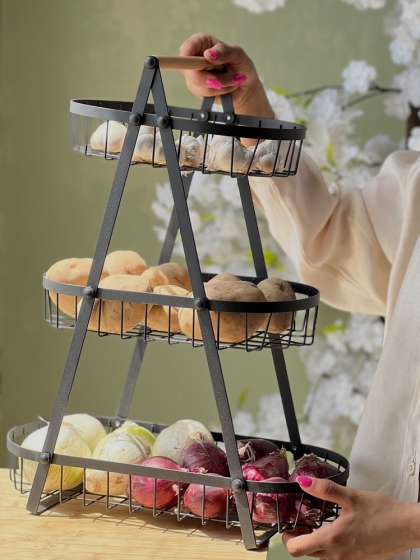 استند سه طبقه فلزی(7224)